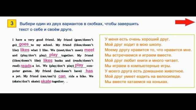ГДЗ Английский язык 3 класс Страница.113 Рабочая тетрадь Афанасьева Михеева смотреть онлайн