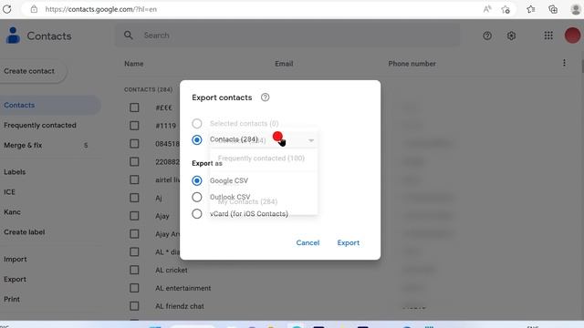 Gmail Contacts Export | How to Export Google Contacts to CSV? смотреть онлайн