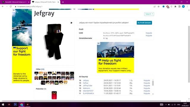 SKİN ve Pelerin Nasıl Yüklenir ? Minecraft Skin Değiştirme 2022 ! *ÇOK KOLAY* смотреть онлайн