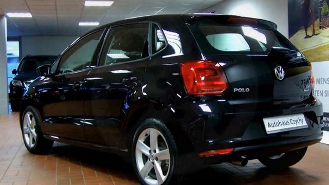 Volkswagen Polo 1.2 TSI Comfortline Cup FY066541 Deep Black Perleffekt "AUTOHAUS CZYCHY" смотреть онлайн