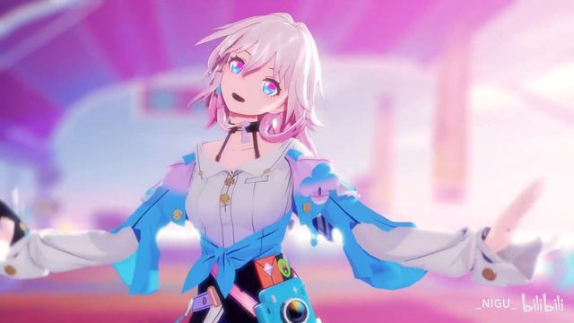 【Honkai：Star Rail MMD/4K/60FPS】March 7th【Dreaming Chuchu】 смотреть онлайн
