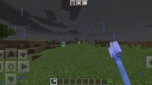 Как зачаровать трезубец на громовержец в майнкрафт PE!!