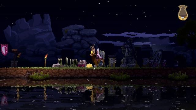 Attacking the Portals! - Kingdom Two Crowns Gameplay - Second Island смотреть онлайн