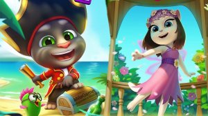 МОЙ ГОВОРЯЩИЙ ТОМ 2 и Анджела ОБНОВЛЕНИЕ #67 друзья Ухаживаем за питомцем #Том_2 #Том