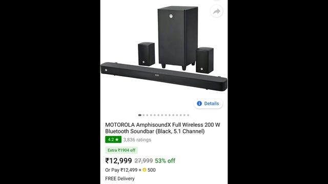 Flipkart BIG SAVING DAYS SALE (70% OFF ON HOME THEATRE,SOUNDBAR,TOWER SPEAKER) смотреть онлайн