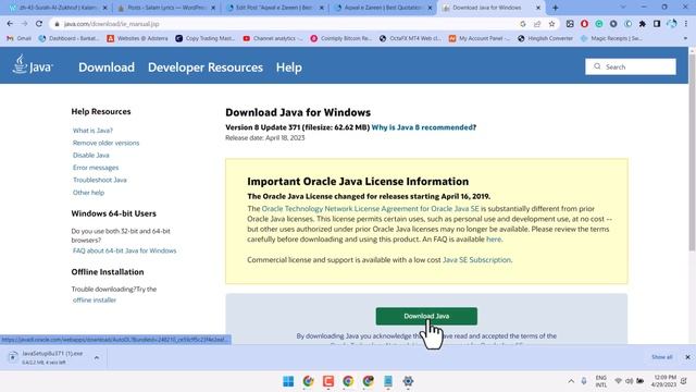 Download Java for Windows Version 8 Update April 18, 2023 смотреть онлайн