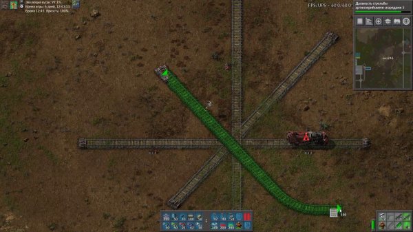 Factorio #1 Гайд для новичков: Строим ЖД и светофоры