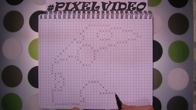 3Д #СЫР Простые рисунки по Клеточкам #pixelvideo смотреть онлайн