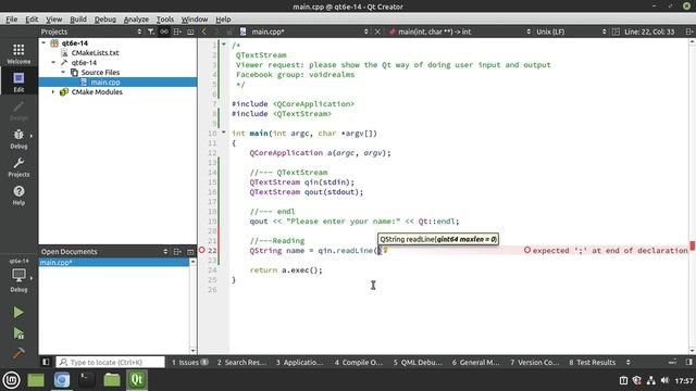 Qt 6 - Episode 14 - Qt style input and output смотреть онлайн