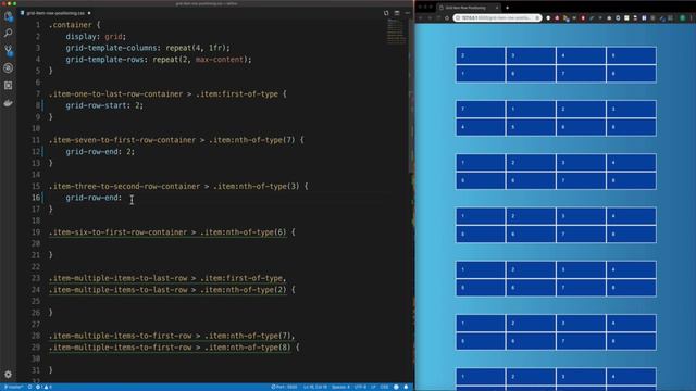 23 Moving Grid Items to different rows смотреть онлайн
