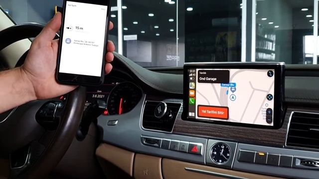 Audi A8 İnterface Kablosuz Carplay -Orijinal Ekran- Video İzleme Uygulaması ve tanıtımı COMWEGEN смотреть онлайн