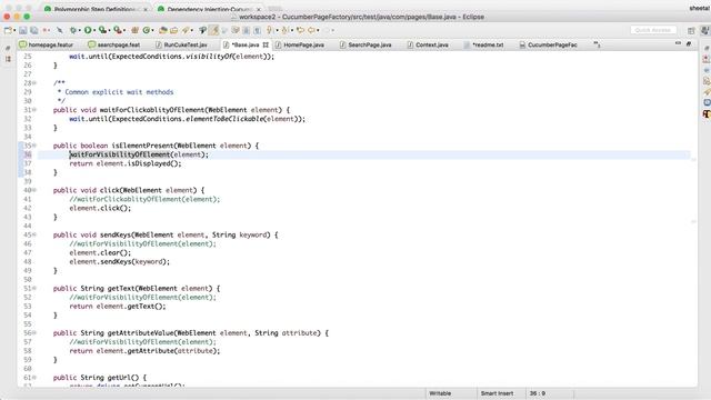 Cucumber JVM Page Factory Framework From Scratch смотреть онлайн