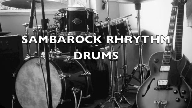 SAMBAROCK RHYTHM DRUMS Play Along Drum Loop for Practice смотреть онлайн