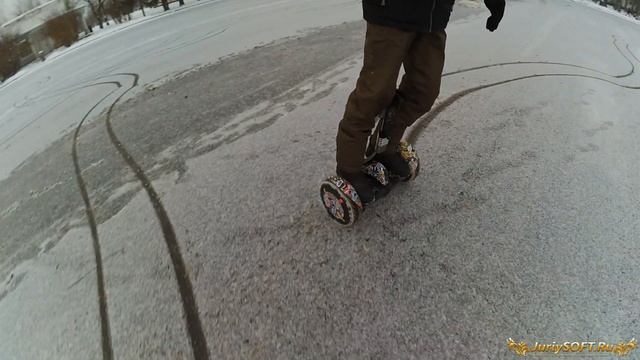 Дрифт на мини сегвее Ninebot Mini Pro Часть 2/4 смотреть онлайн