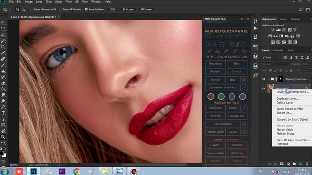 Retouch Academy explained the new mua retouch panel смотреть онлайн