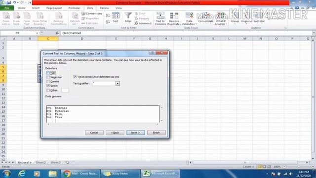 HOW TO USE SPLIT CELL OPTION IN MICROSOFT EXCEL | TUTORIAL IN MS EXCEL | URDU | HINDI | 2020 смотреть онлайн