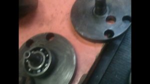 Ремонт коленвала Ява 638. Самодельный съемник. Подробная центровка.