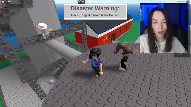 ? РОБЛОКС, но я НЕ ПЕРЕСТАЮ УБЕГАТЬ ОТ ТОРНАДО! Roblox Natural Disaster Survival против ПОДПИСЧИКОВ смотреть онлайн