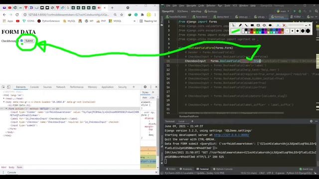41 Django Form, How to use checkbox in Django Form? What is forms.BooleanField() in Django Form? смотреть онлайн
