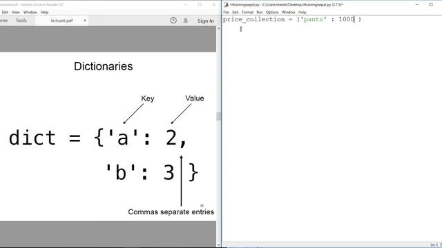 Python Basics in Nepali Part-4 Tuples and Dictionaries смотреть онлайн