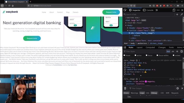 Responsive hero | Build a responsive website from scratch (Part 4) смотреть онлайн