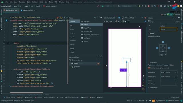 ConstraintLayout Tutorial | বাংলায় Android App Development | Class 22 | CodePro Bro смотреть онлайн