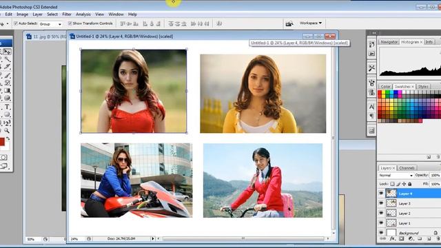 Learn Photoshop #20 "View menu " Adobe Photoshop Tutorial in Telugu смотреть онлайн