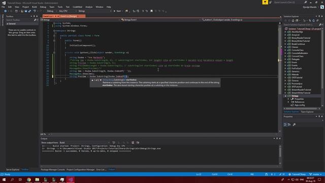 Osnove C# Programiranja #35: IndexOf & Trim смотреть онлайн