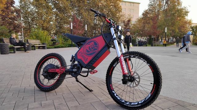 ДЕЛАЮ ИЗ ВЕЛОСИПЕДА МОТОЦИКЛ ? мото седло на электровелосипед , зачем? смотреть онлайн