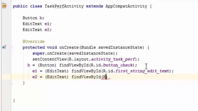 How to swap strings from EditText and check if its SAME or NOT THE SAME (Android Tutorial) смотреть онлайн