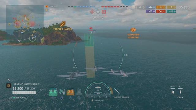 World Of Warships: Legends 124k Damage Pobeda Match