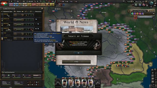Hoi 4 : Rise of Nations (1910) / Multiplayer, Part 2: Preparing for war. смотреть онлайн