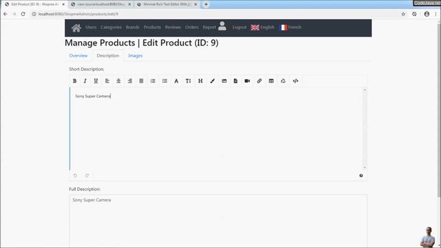 Rich Text Editor Example with Spring Boot and Thymeleaf смотреть онлайн