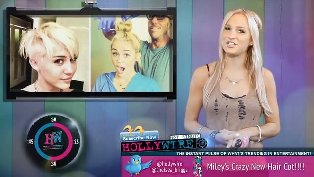 Miley Cyrus подстриглась! смотреть онлайн