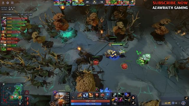 How To Support Pos 4 Techies In 7.33 With 70K Damage Dealt AoE Disarm Enemy Dota 2