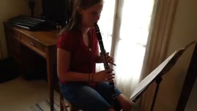 Gracie's symphonic band audition full chromatic scale смотреть онлайн