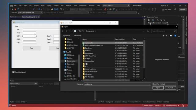 Tutorial : EXCEL to MQTT - VB WinForm - Part 1 смотреть онлайн