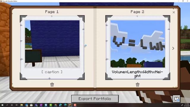Using the Camera, Portfolio, and Book and Quill to showcase and share learning in Minecraft EDU смотреть онлайн