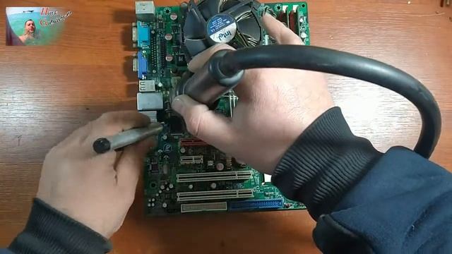 ECS G31T-M7 v7.0 Motherboard is not turn on.The problem with multi controller EC, Repair motherboar смотреть онлайн