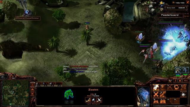 Starcraft 2 Arcade | Island Defense | Zealot | Game 7 | Noob Titan смотреть онлайн