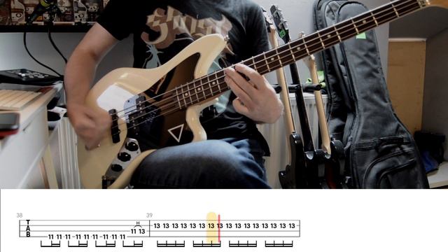Ghost - Life Eternal - Bass Cover (with tab!) смотреть онлайн