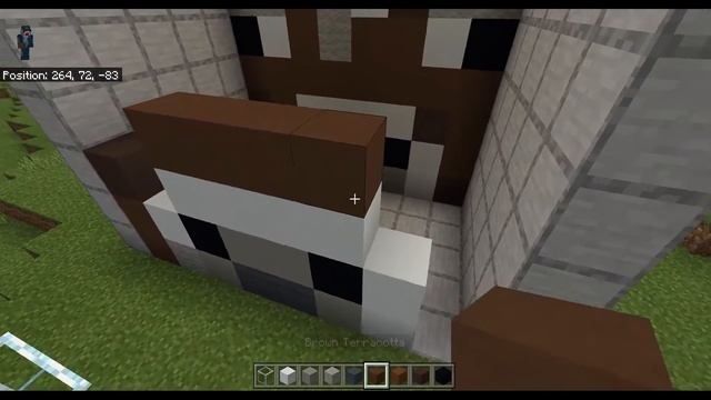 how to make cow head in mine craft смотреть онлайн