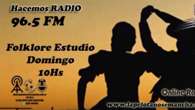 FOLCLORE ESTUDIO 2024 EN VIVO FM 96.5 смотреть онлайн