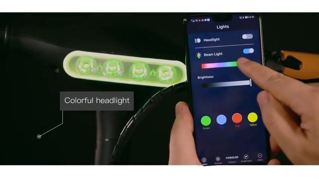 TOMOLOO Hoverboard with Bluetooth Speaker Smart Scooter Two-Wheel Self Balancing Electric Scooter смотреть онлайн