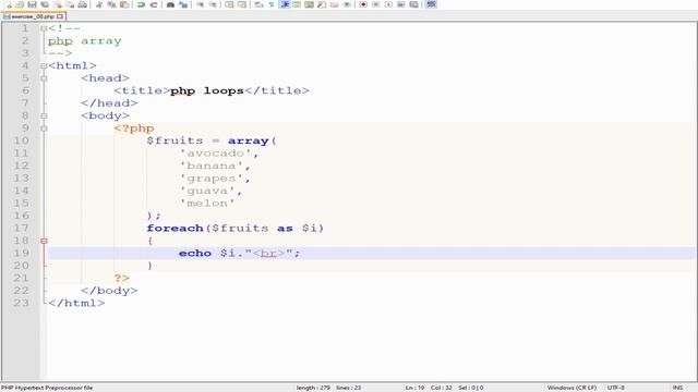 HOW TO USE PHP FOREACH смотреть онлайн