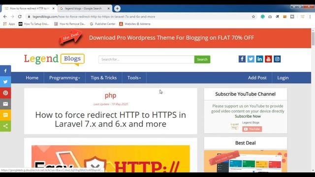 Automatically Redirect Your Website's HTTP Traffic To HTTPS - cPanel | Laravel 7.x and 6.x and more смотреть онлайн