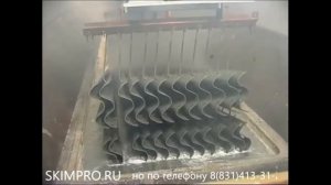 Процесс цинкования деталей на заводе