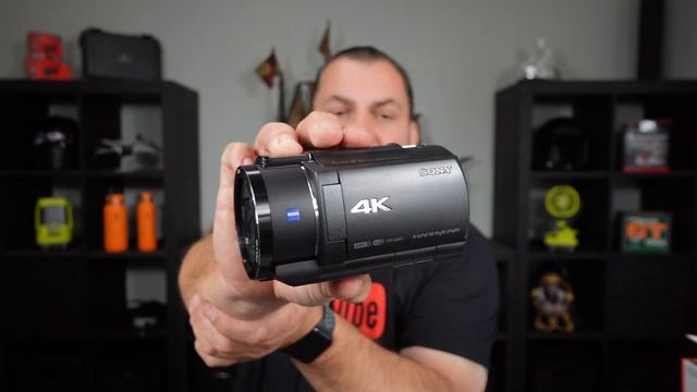 Sony FDR-AX43A 4K Handycam - Unboxing and First Impressions - YouTuber's Perspective смотреть онлайн