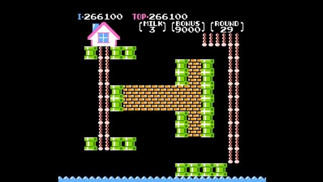 Nuts & Milk (NES) - Полное прохождение