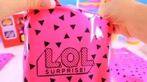 Вечер Куклы ЛОЛ! ПОСЫЛКА от MGA!  ВСЕ для ШКОЛЫ 2019! #LOL MYSTERY BOX! // Май Тойс Пинк